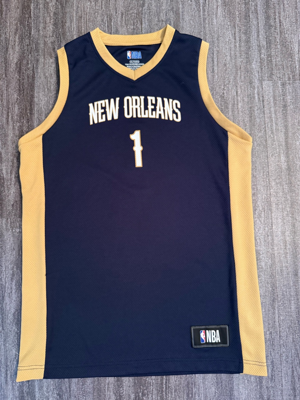 New Orleans #10 Zion Williamson youth jersey